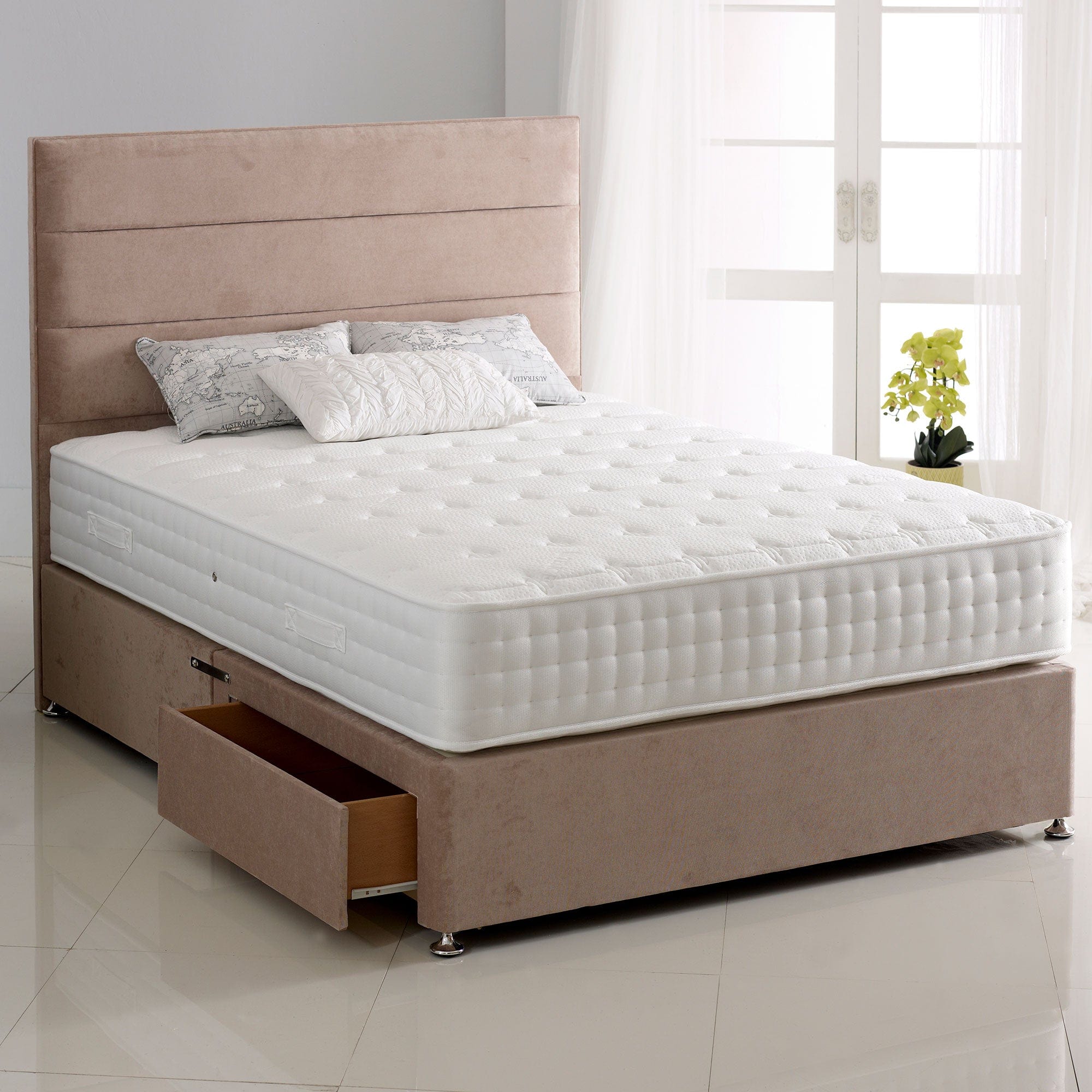 Cheap king size mattress and box spring set best sale