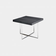 Antibes - Square End Table In Grey Koto High Gloss