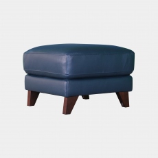 Trento - Storage Footstool In Leather