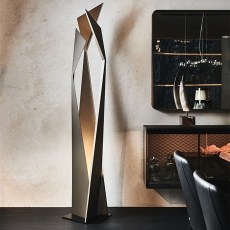 Cattelan Italia Thriller - Floor Lamp in Bronze Varnished Steel