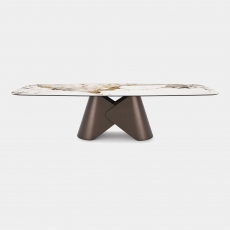 Cattelan Italia Scott - Shaped Dining Table In Keramik
