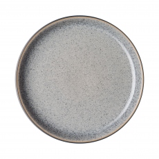 Grey Coupe Dinner Plate - Denby Studio