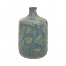 Green Bottle Vase - Silas