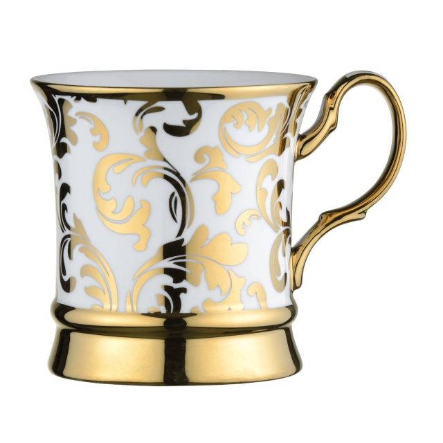 Gold Mug - Acanthus