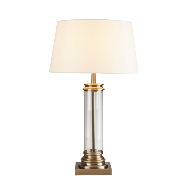 Antique Brass Table Lamp - Statten
