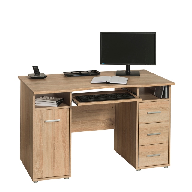 4029-5525 Desk Oak - Gemini
