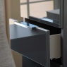 50cm 3 Drawer Bedside Table - Strada