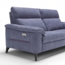 3 Seat 2 Power Recliner Sofa In Fabric - Treviso