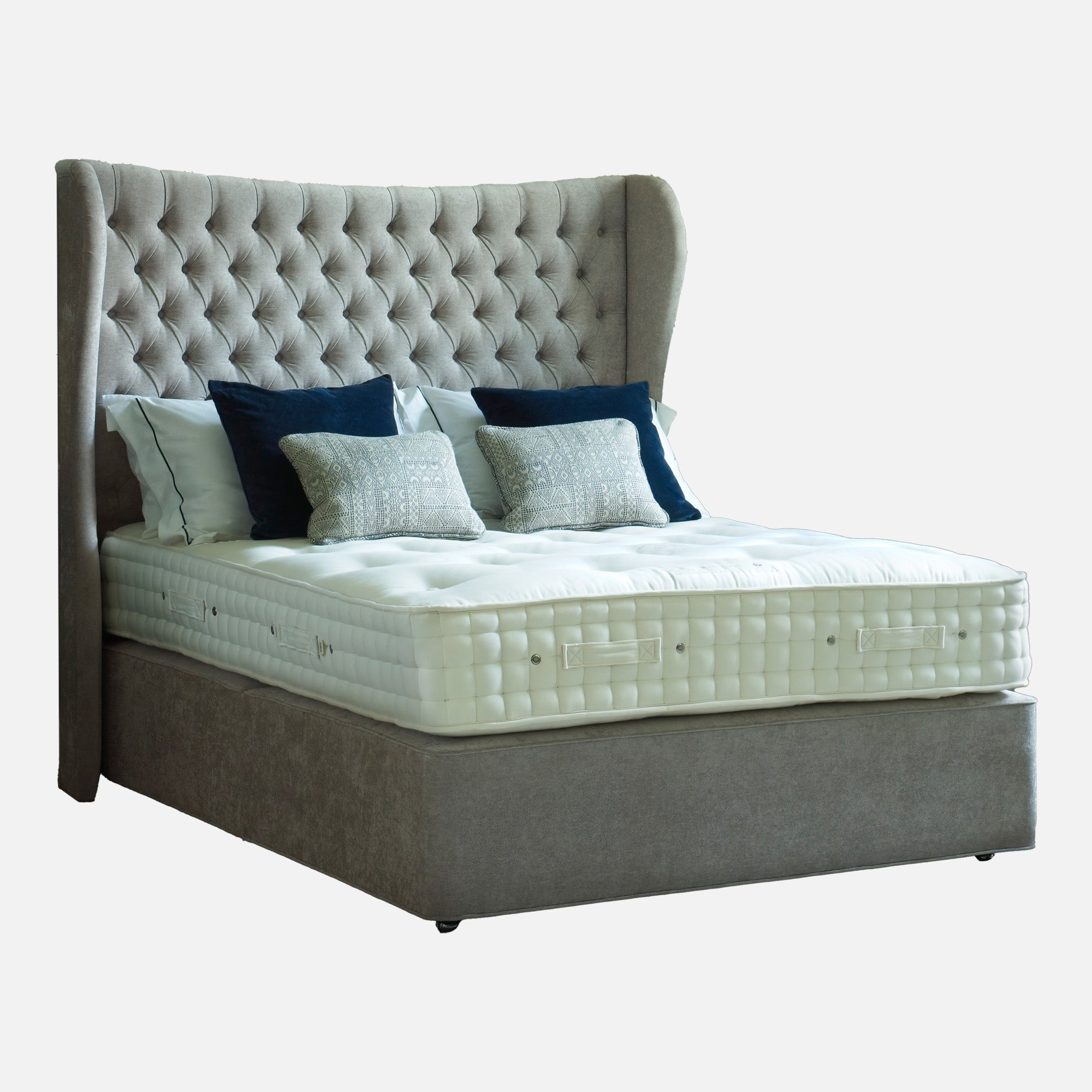 Salcombe Superior  - 90cm (Single) F/E Sprung Base Non Storage Divan Set