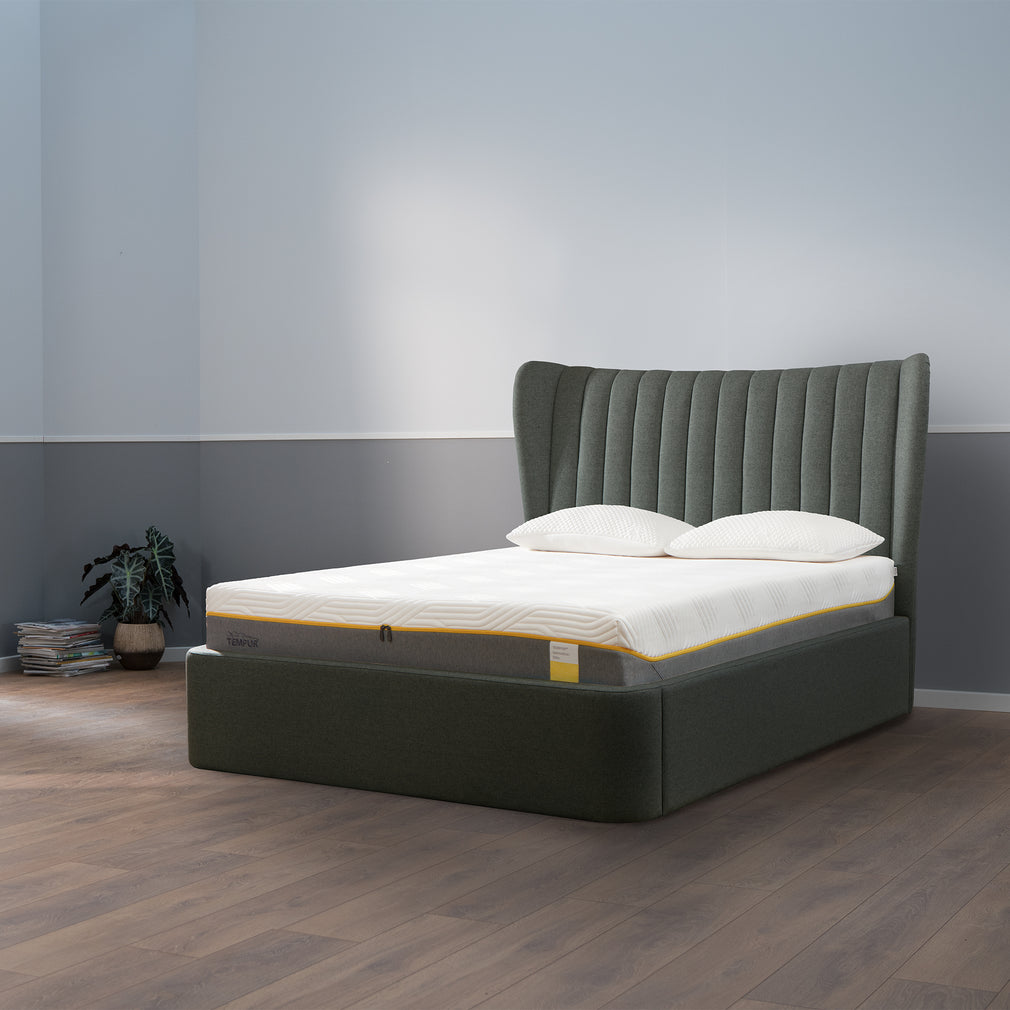 Tempur Horton - King (150cm) Ottoman Bed Frame in Shetland Slate