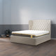 Tempur Holcot - King (150cm) Ottoman Bed Frame in Shetland Pebble