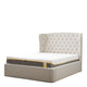 Tempur Holcot - King (150cm) Ottoman Bed Frame in Shetland Pebble