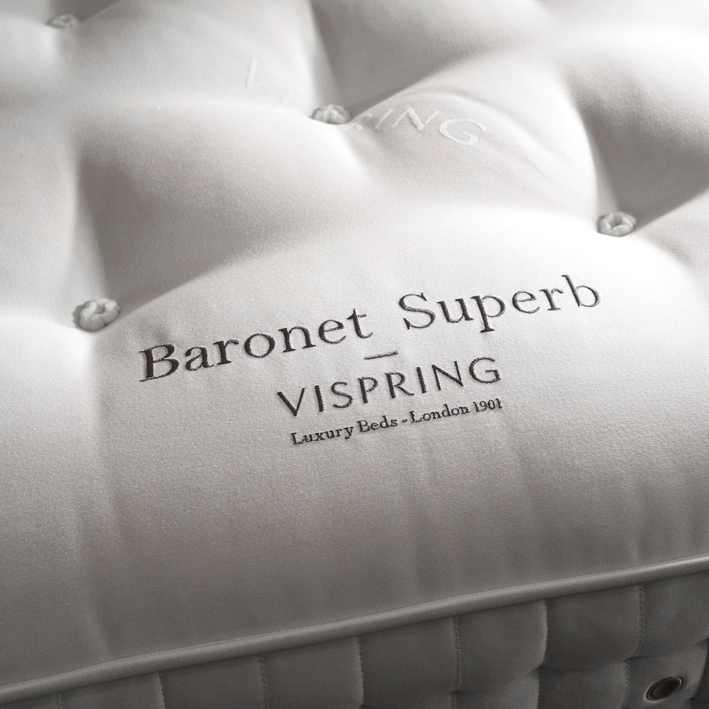 Vi-Spring Baronet Superb - 75cm (Small Single) Divan Set