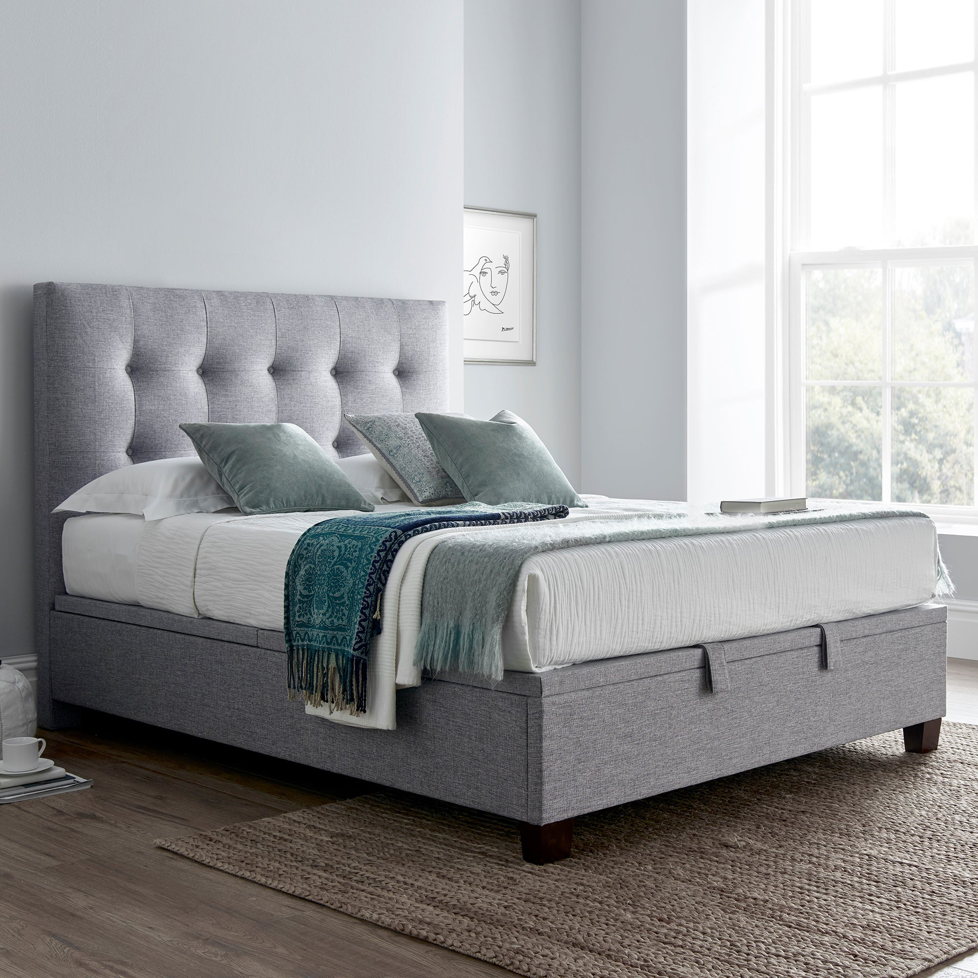 Claydon - Ottoman Bed 135cm