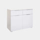 2 Door/2 Drawer Colour Chest (Supplied Packed Flat)