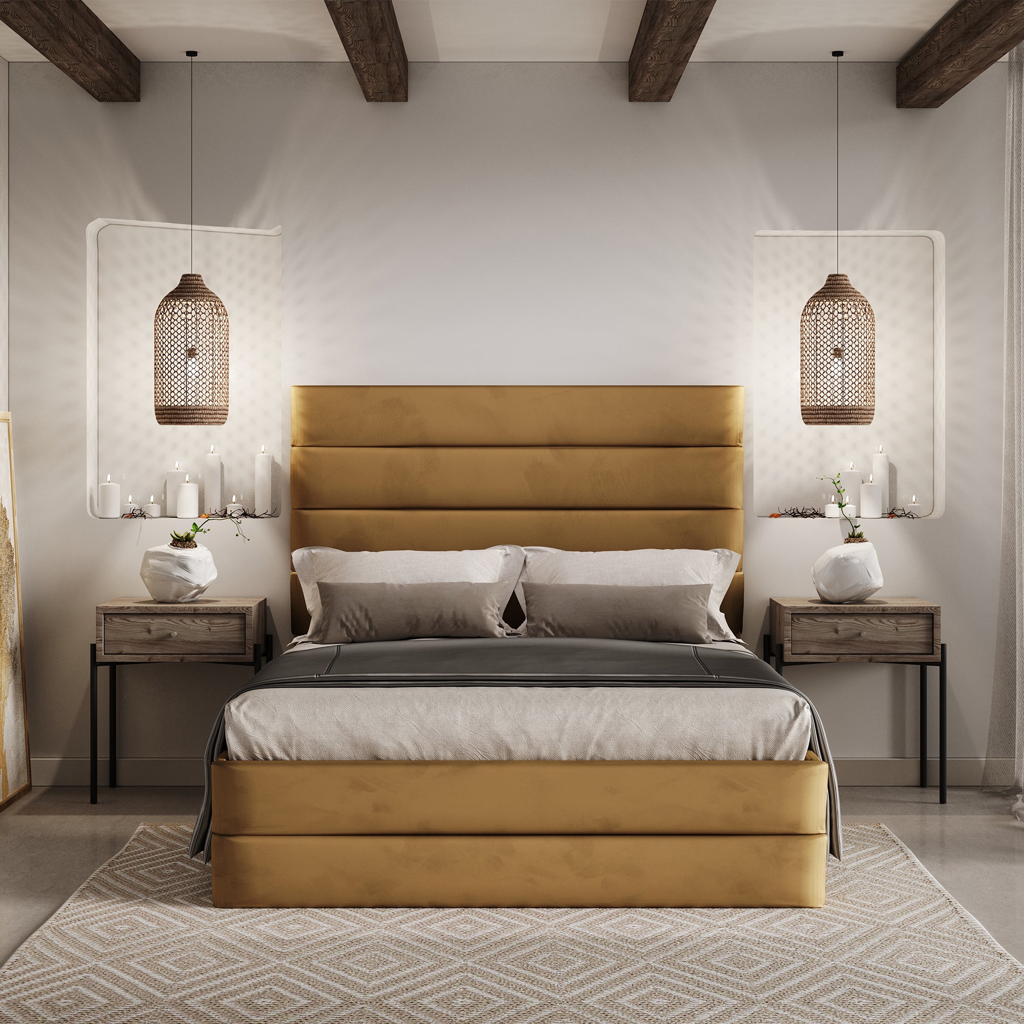 Charlotte - Bed Frame Or Ottoman Bed Frame 90cm (Single)