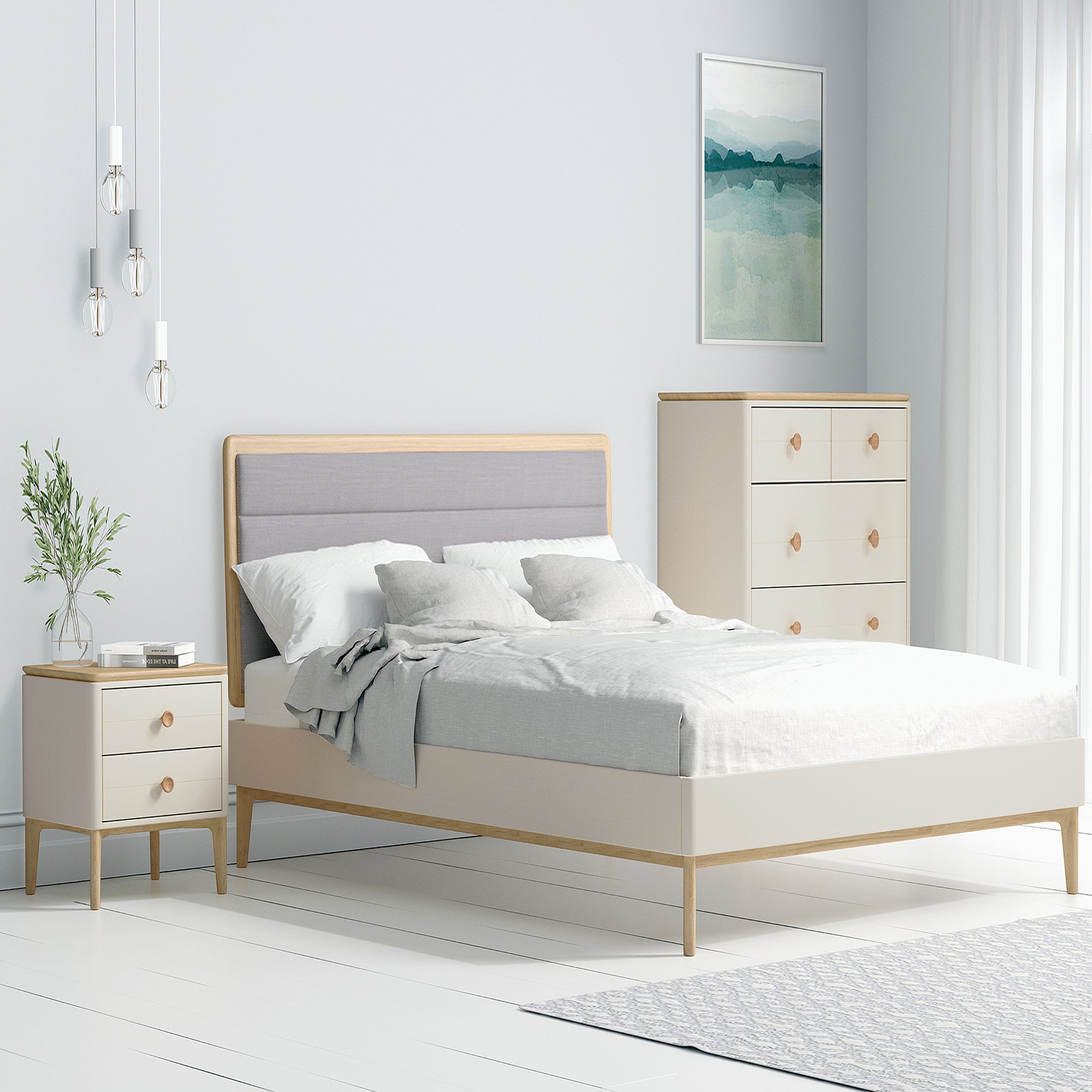 Lausanne Painted - Bed Frame 150cm (King)
