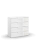 Santorini - 80cm 4 Drawer Chest With Colour Glass Front