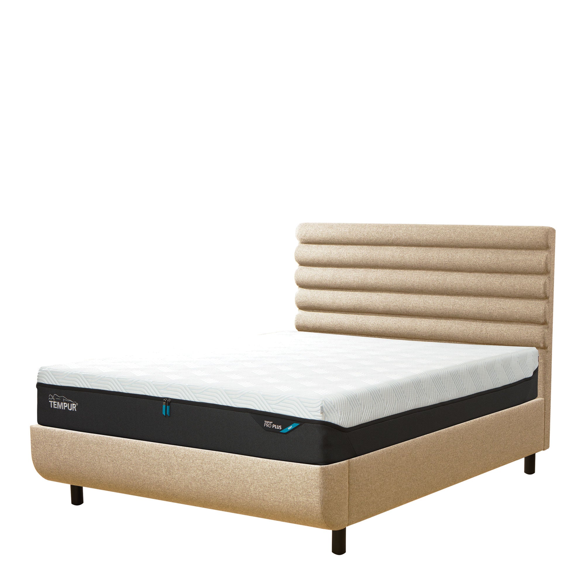 Tempur Arc - Ottoman Base & Headboard Set King (150cm) Bed With Form Headboard