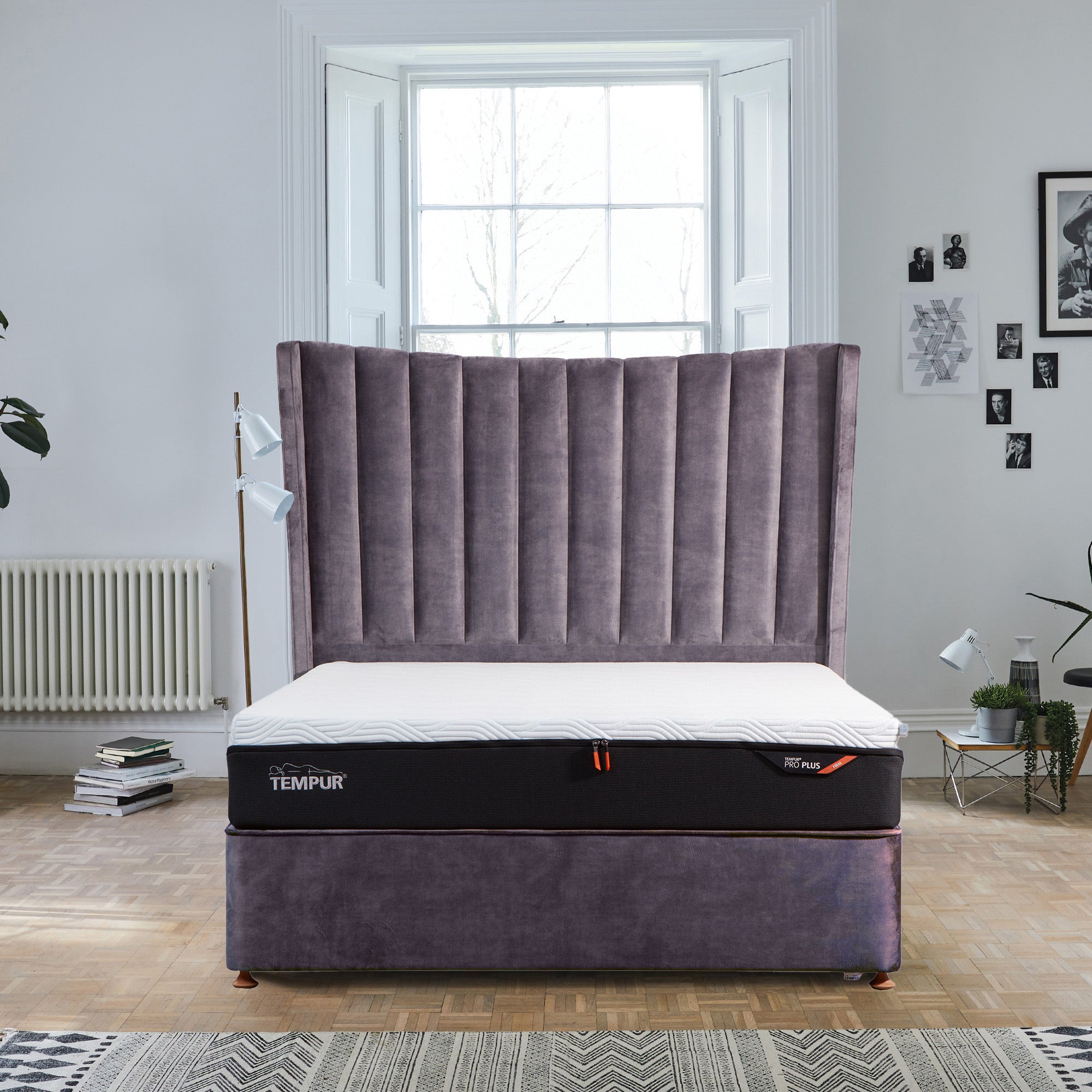 Tempur Suffolk - Orford Floor Standing Headboard (Double) 135cm