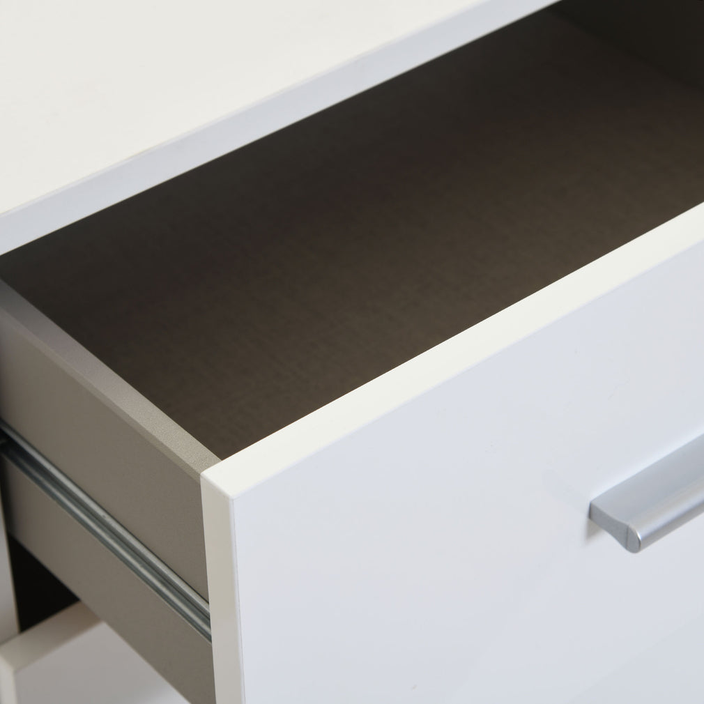 2 Drawer Bedside (Supplied Packed Flat)