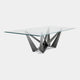 Cattelan Italia Skorpio Glass - Dining Table With Clear Glass Top
