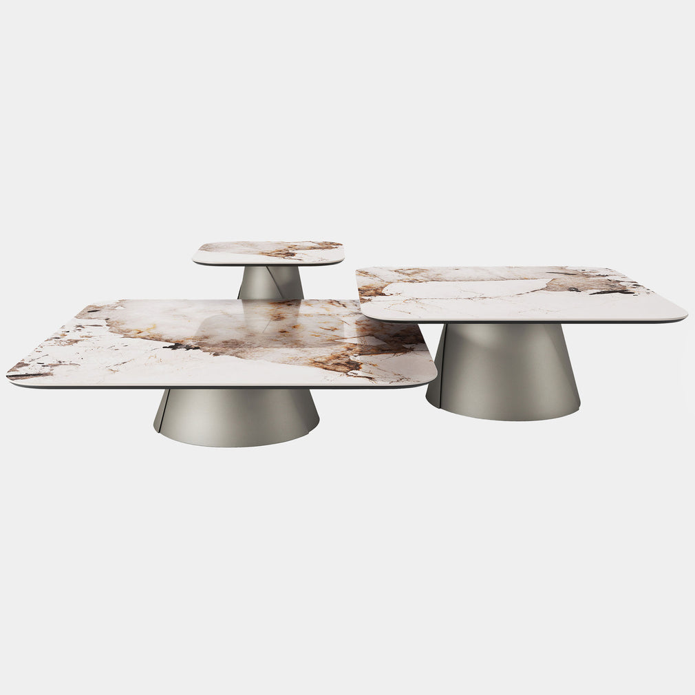 Cattelan Albert - Square Coffee Table In Keramik 100cm x 100cm x 28H