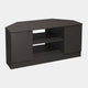 Corner TV Unit in Graphite High Gloss Finish