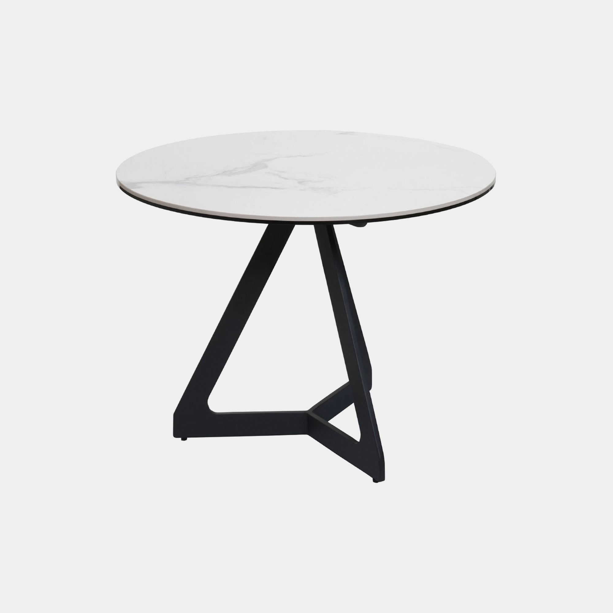 Angelo - Side Table White Ceramic 60cm