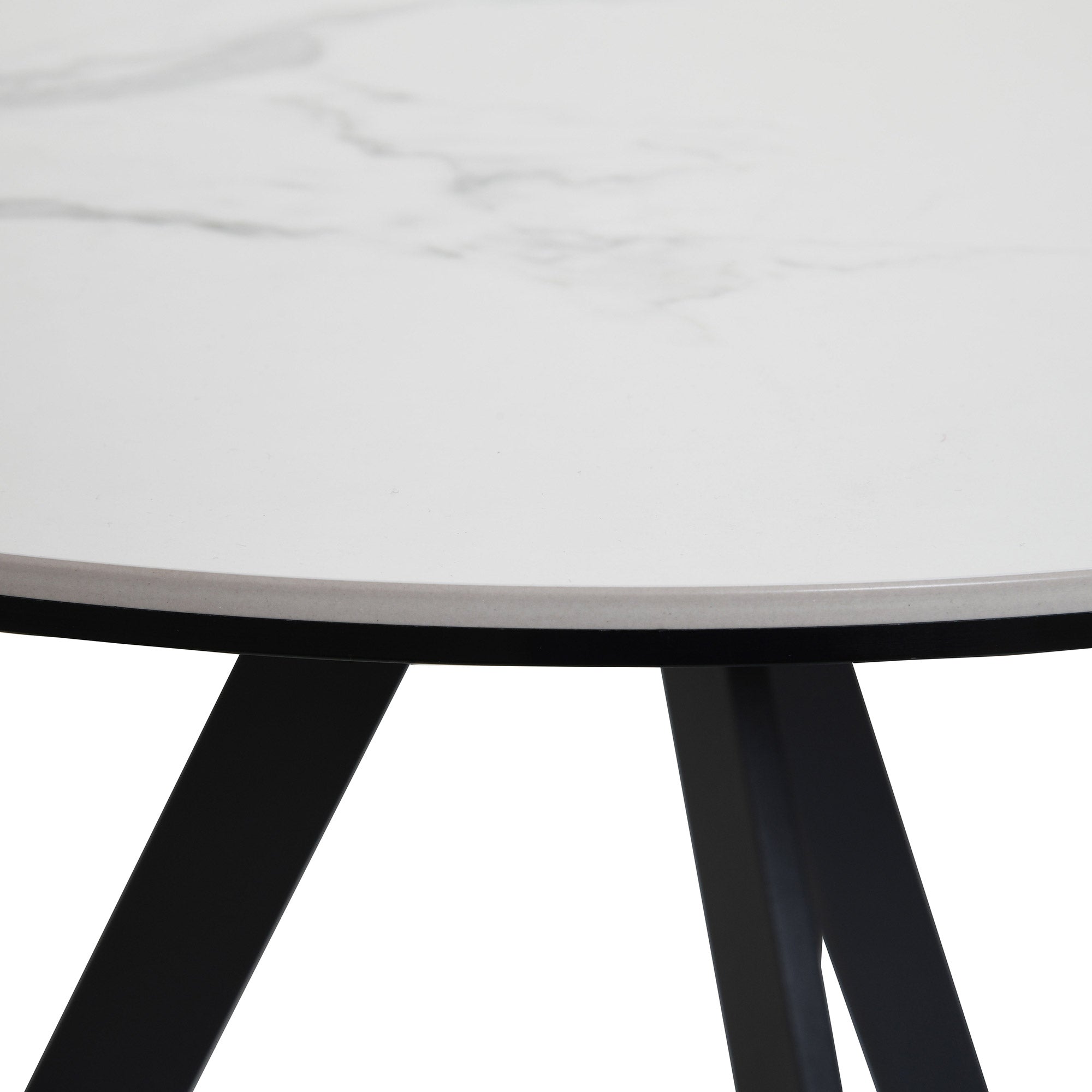 Angelo - Side Table White Ceramic 60cm