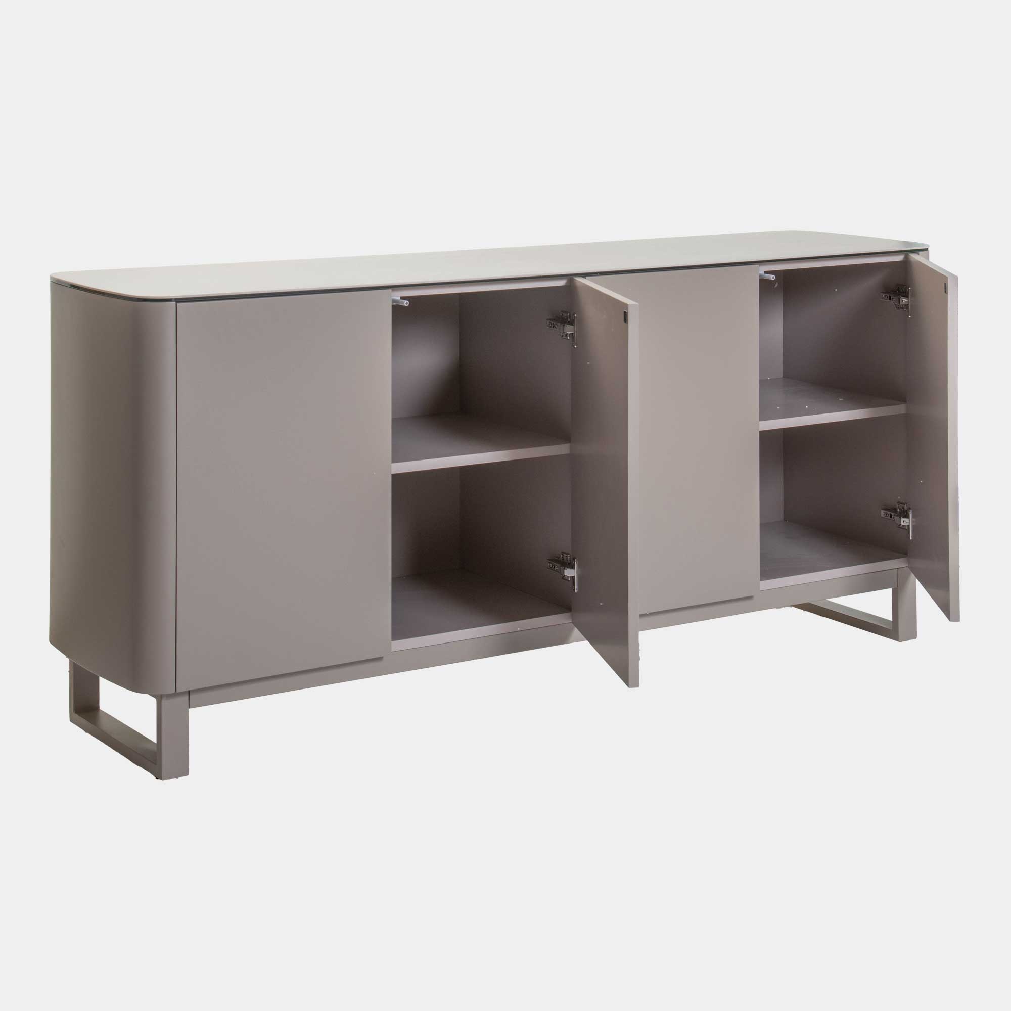 Bellini - Sideboard In Beige With Salt White Ceramic Top