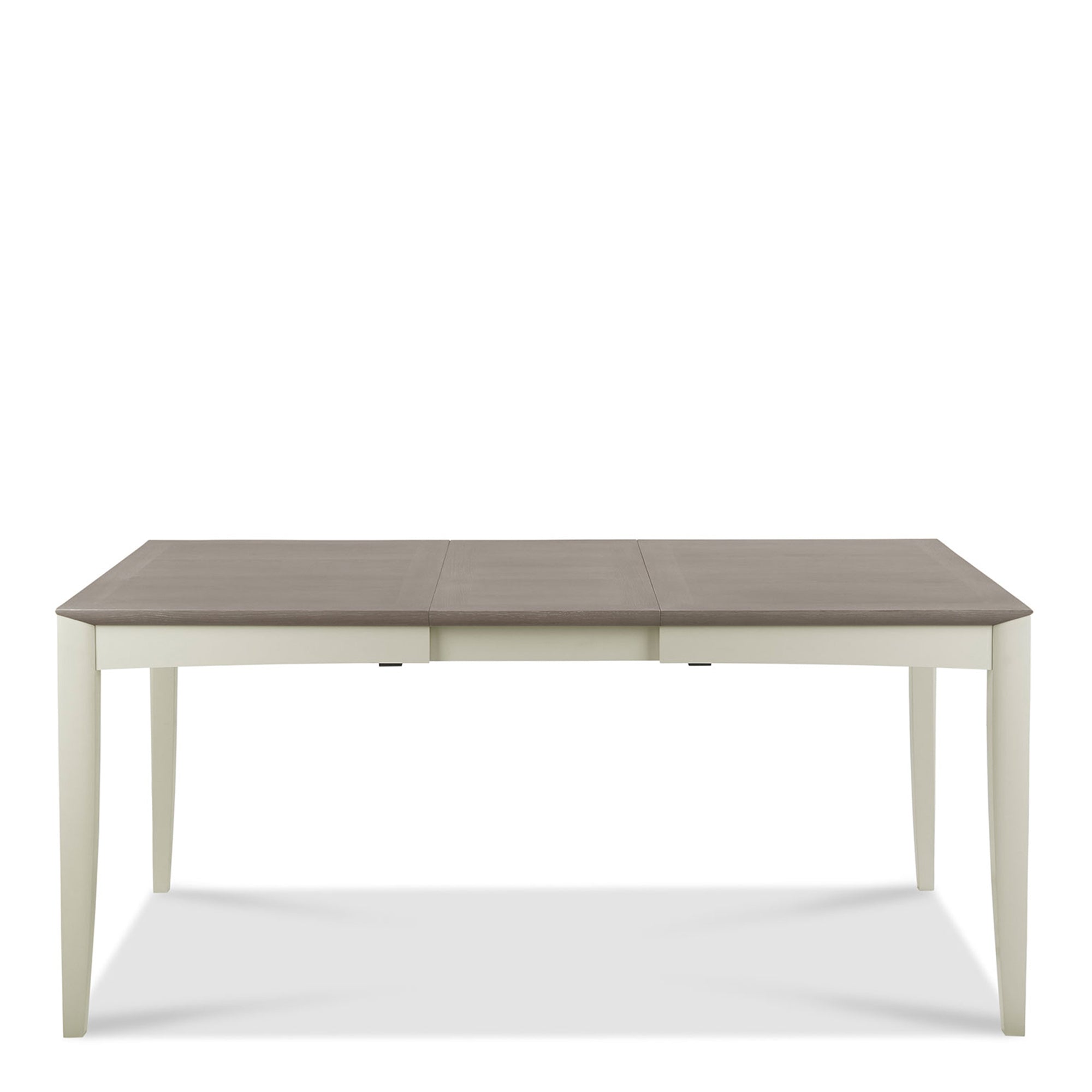 4-6 Extending Dining Table In Grey Washed Oak With Soft Grey Finish