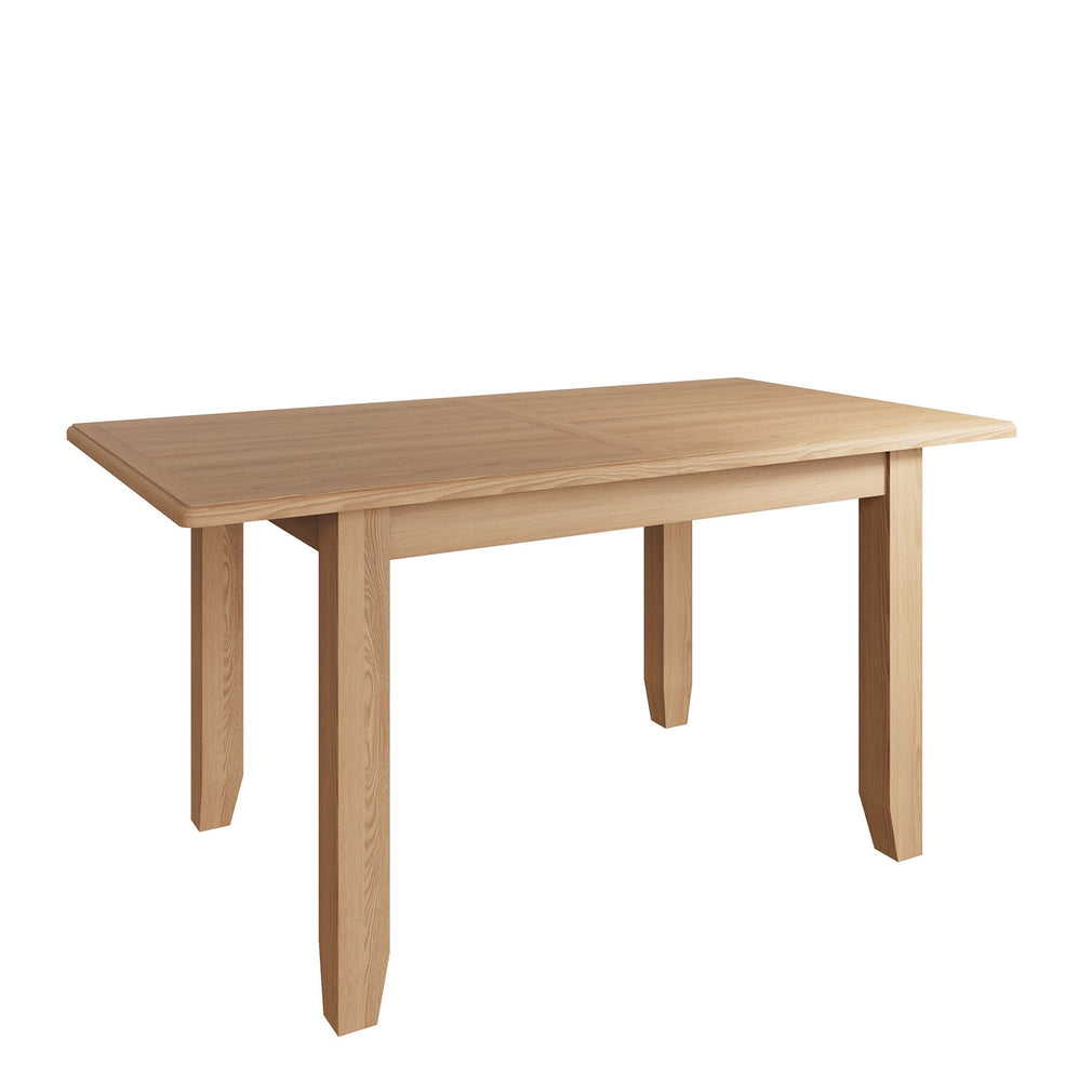 120cm Extending Dining Table Oak Finish