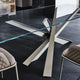 Cattelan Italia Lancer - Dining Table 240cm x 120cm x 74h In GFM69 Graphite Base