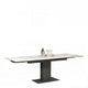 160cm Ext Dining Table White