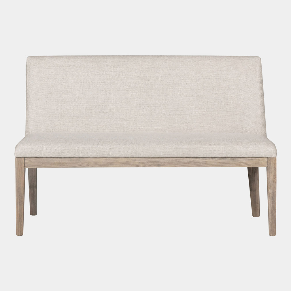 Chepstow - Short Bench In Natural Fabric