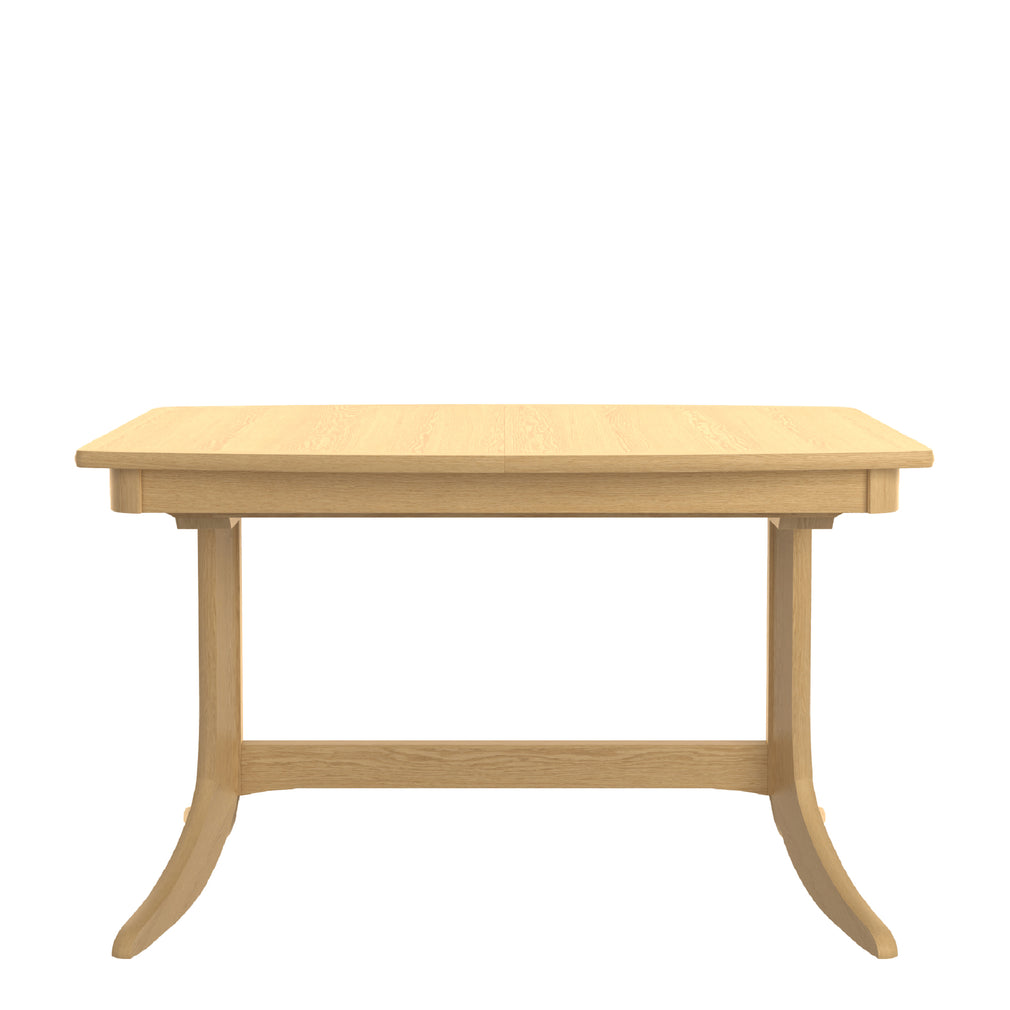 Contour - Rectangular Extending Pedestal Dining Table Small