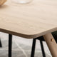 180cm Dining Table With Brass Details, Edge Profile 3