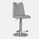 Light Grey PU Bar Stool (Assembly Required)