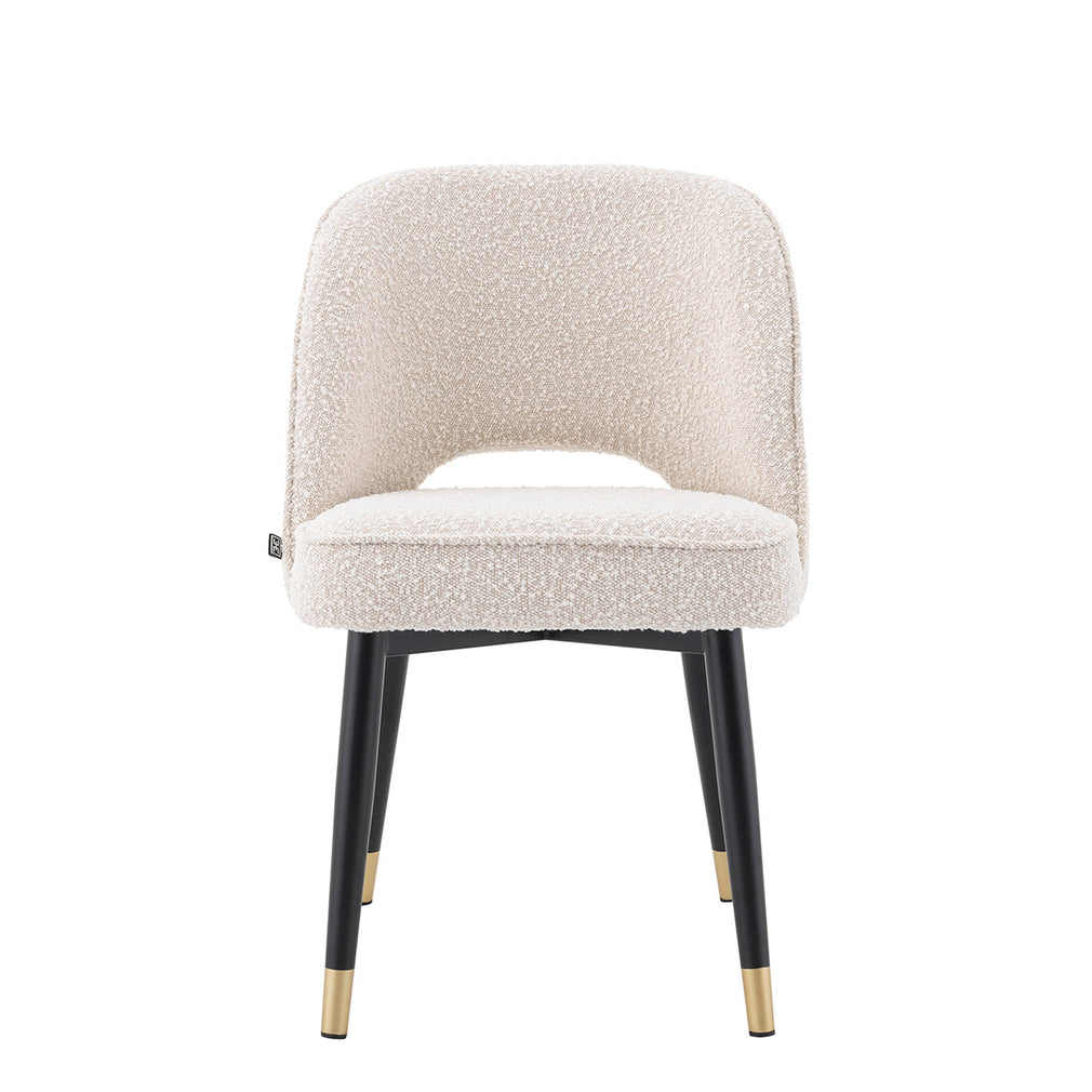 Eichholtz Cliff - Set Of 2 Dining Chairs Boucle Cream