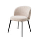 Set Of 2 Dining Chairs Sisley Beige