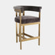 Eichholtz Clubhouse - Counter Stool Savona Grey Velvet