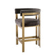 Eichholtz Clubhouse - Counter Stool Savona Grey Velvet