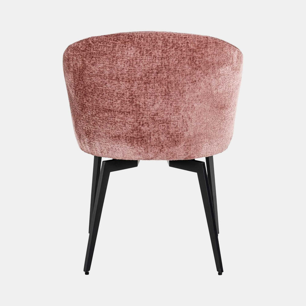 Elsie - Dining Chair In Rose Chenille