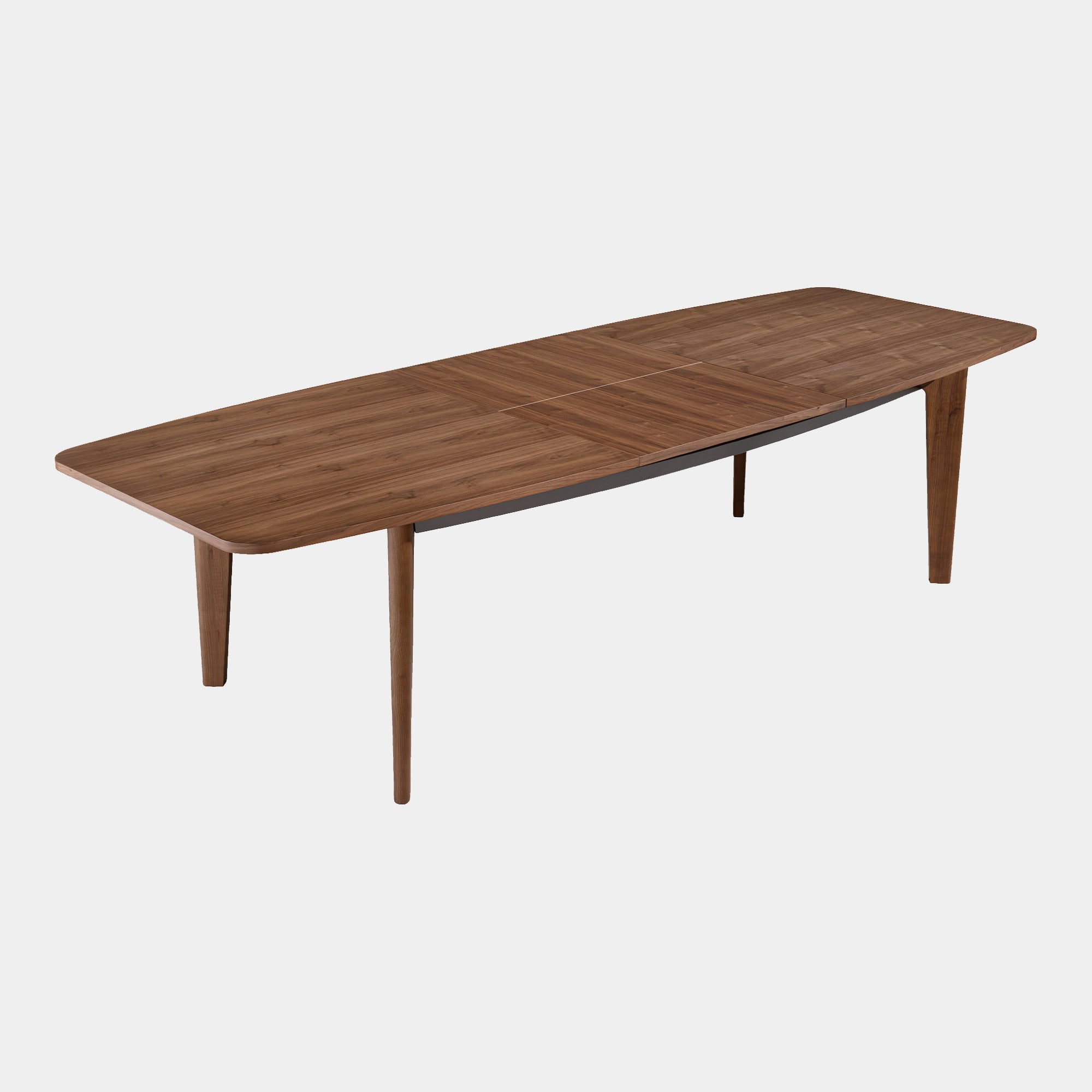 Evora - Extending Dining Table With Oak Top 180x100cm