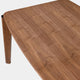 Evora - Extending Dining Table With Oak Top 180x100cm