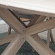 180x100cm Boatshape Dining Table, Edge Profile 3