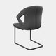 Icon - Dining Chair In Faux Leather Grey