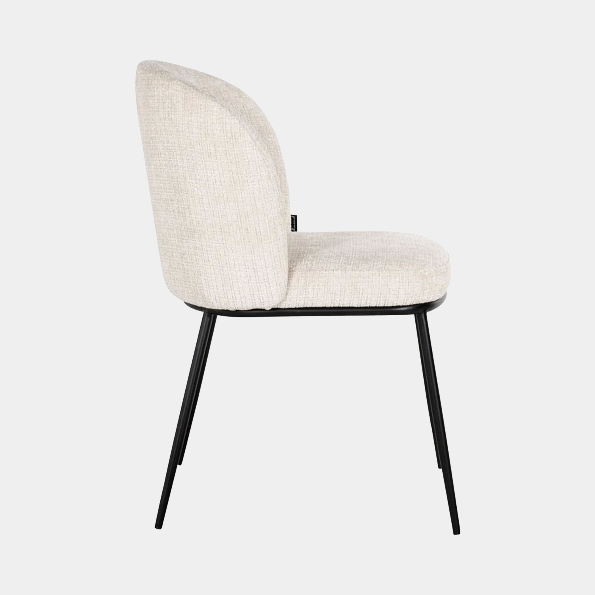 Isla - Dining Chair In Beige Chenille