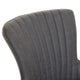 Counter-Swivel Stool In Dark Grey Fabric (Assembly Required)